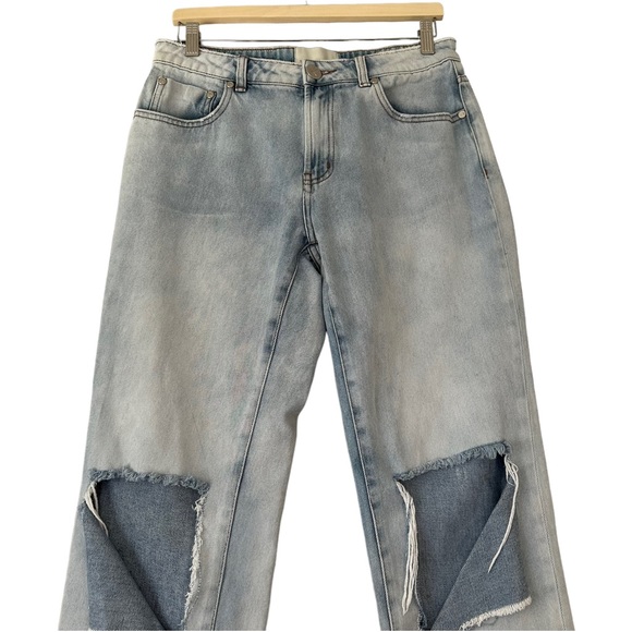 One Teaspoon | The Trucker Distressed Jeans Size 28 - Picture 2 of 14